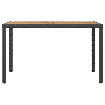 Outdoor Table | Black and Brown