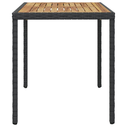 Outdoor Table | Black and Brown