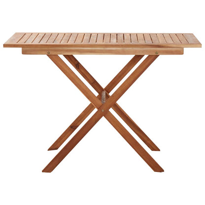 46458 vidaXL Garden Table 110x67x74 cm Solid Acacia Wood