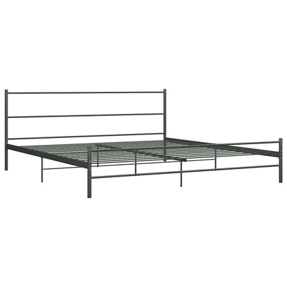 Bed Frame | Grey | Metal | Super King | Tough | Bed Frame | Rectangular