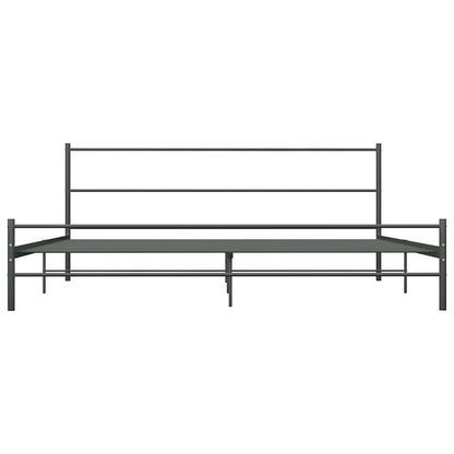 Bed Frame | Grey | Metal | Super King | Tough | Bed Frame | Rectangular