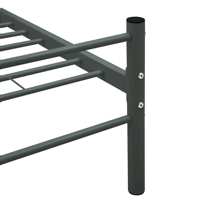 Bed Frame | Grey | Metal | Super King | Tough | Bed Frame | Rectangular