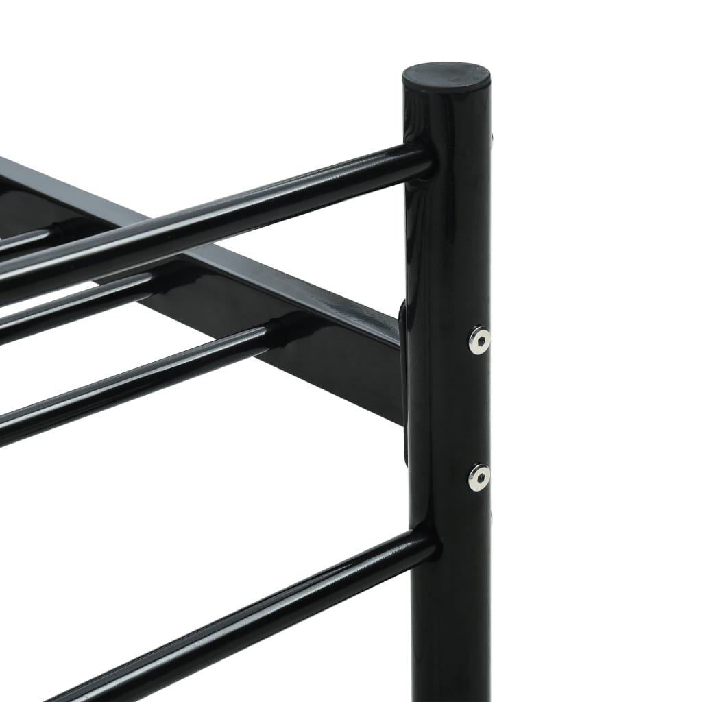 Bed Frame | Black | Metal | Super King | Bed Frame | Rectangular