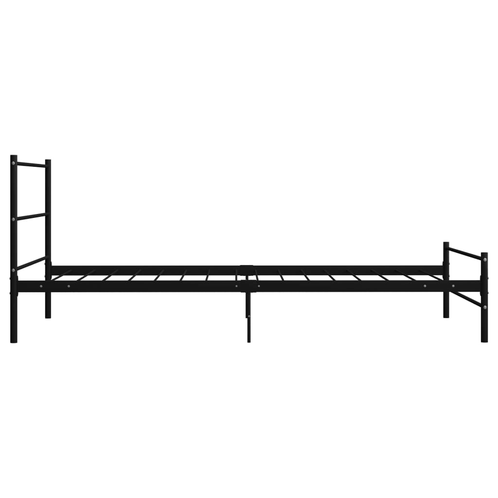 Bed Frame | Black | Metal | Single | Durable | Bed Frame | Rectangular