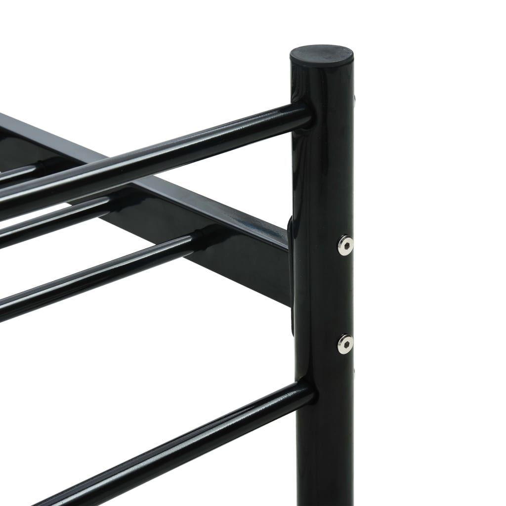 Bed Frame | Black | Metal | Single | Durable | Bed Frame | Rectangular