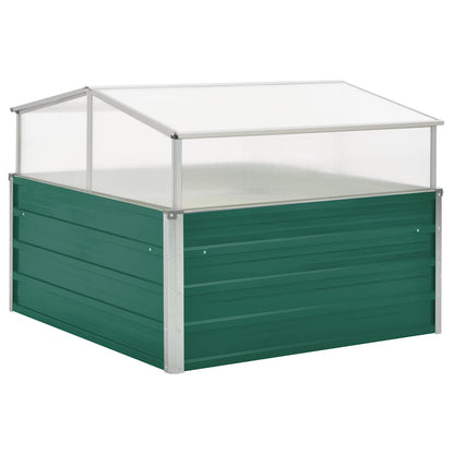 Greenhouse | Green | Galvanised Steel, PC Board | 100x100x77 cm