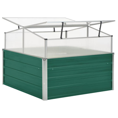 Greenhouse | Green | Galvanised Steel, PC Board | 100x100x77 cm