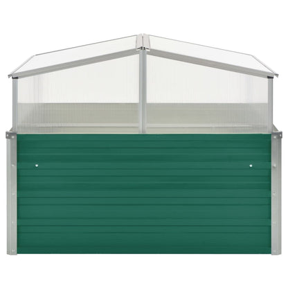 Greenhouse | Green | Galvanised Steel, PC Board | 100x100x77 cm