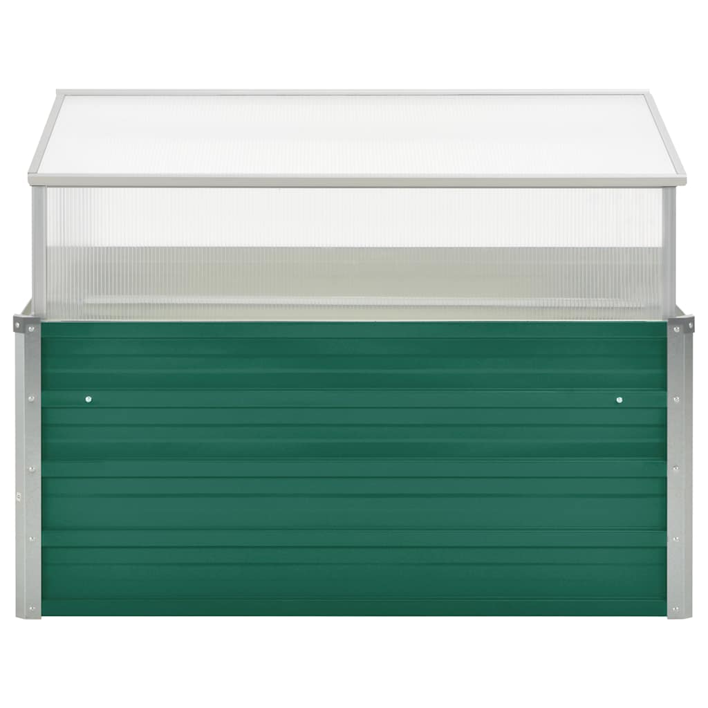 Greenhouse | Green | Galvanised Steel, PC Board | 100x100x77 cm