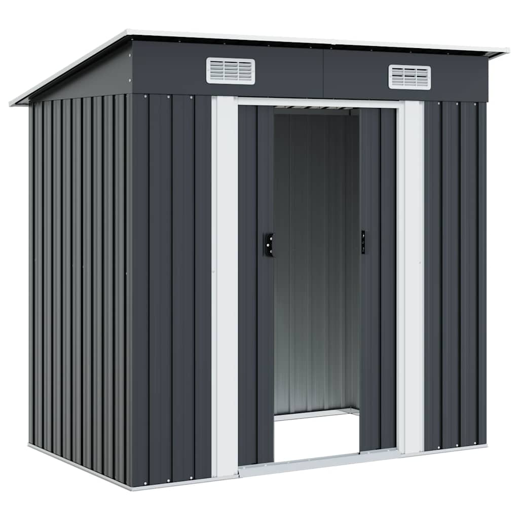 Garden Shed Anthracite Steel