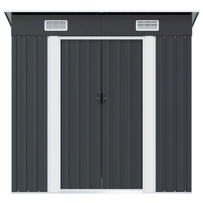Garden Shed Anthracite Steel