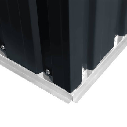 Garden Shed Anthracite Steel