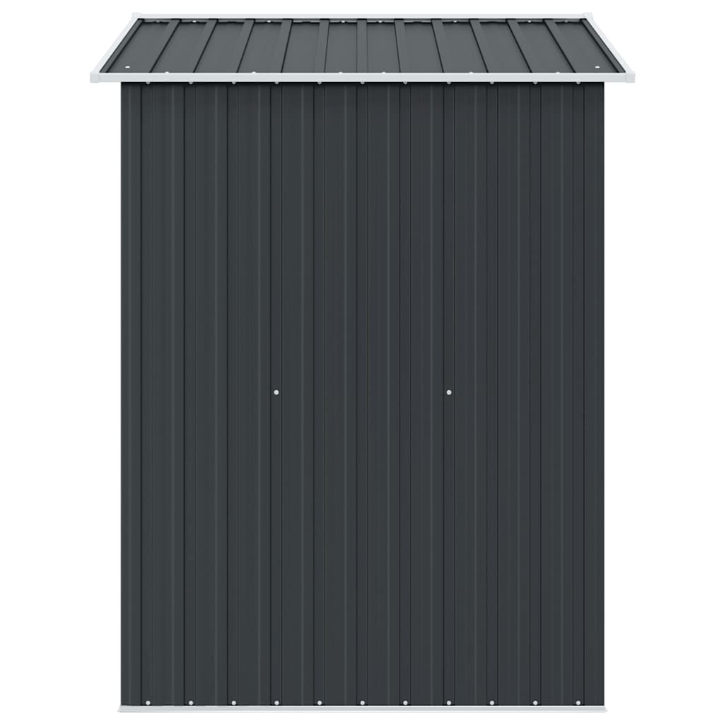 Garden Storage Shed Anthracite Steel 204x132x186 cm