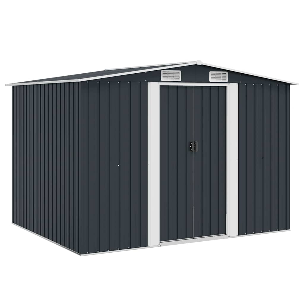 Garden Shed | Anthracite | Galvanised steel | 257x205x178 cm