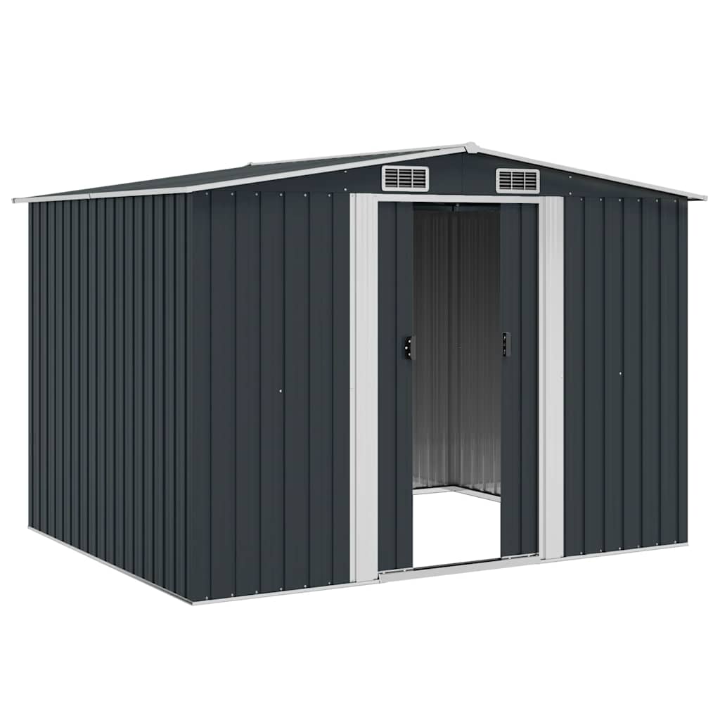 Garden Shed | Anthracite | Galvanised steel | 257x205x178 cm