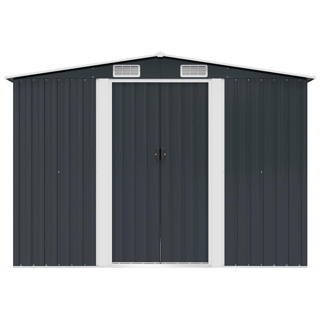 Garden Shed | Anthracite | Galvanised steel | 257x205x178 cm