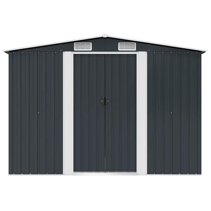 Garden Shed | Anthracite | Galvanised steel | 257x205x178 cm