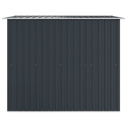 Garden Shed | Anthracite | Galvanised steel | 257x205x178 cm