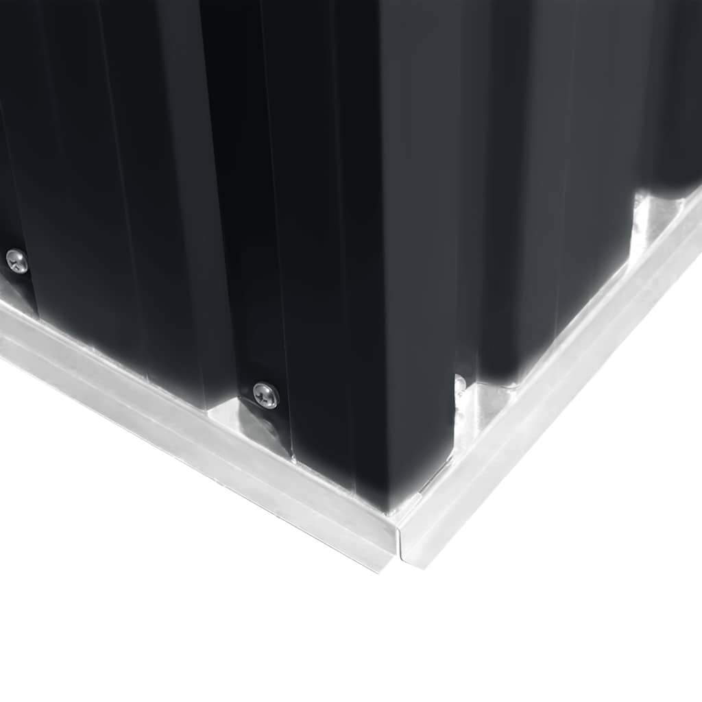 Garden Shed | Anthracite | Galvanised steel | 257x205x178 cm