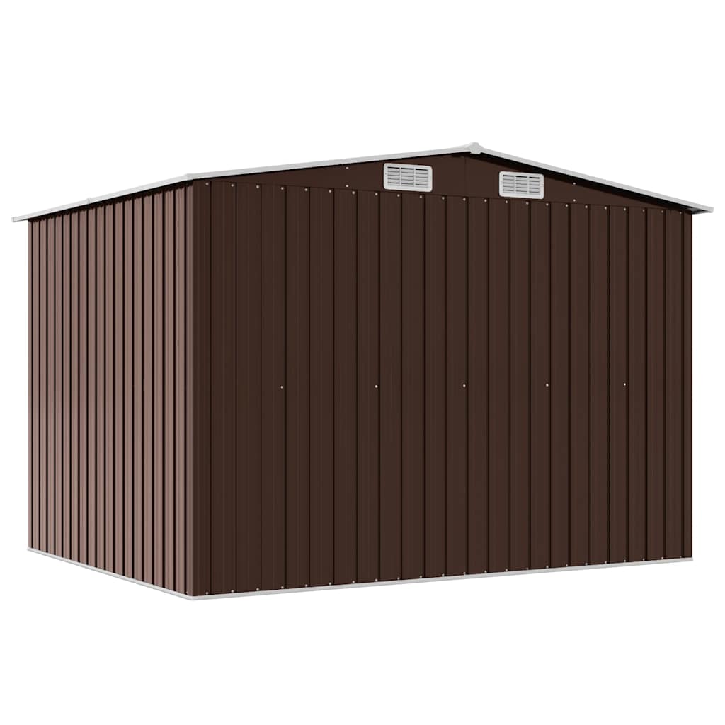 Garden Shed | Brown | Galvanised steel | Large | Garden Shed