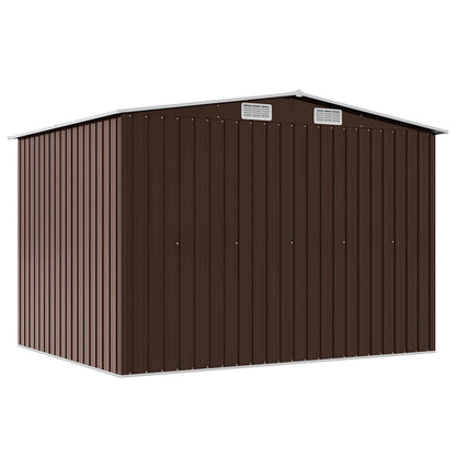 Garden Shed | Brown | Galvanised steel | Large | Garden Shed