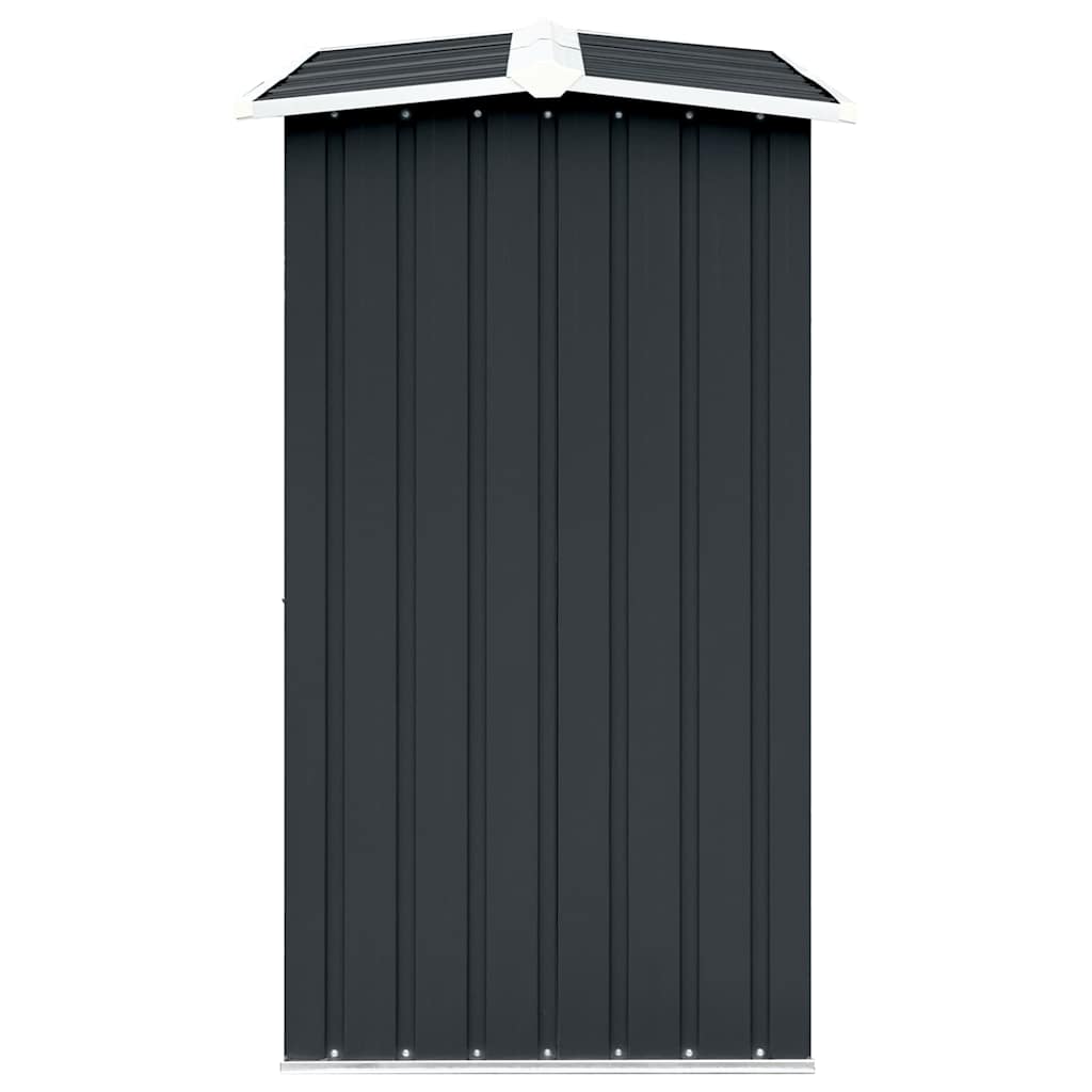 Garden Log Storage Shed 330x92x153 cm Anthracite