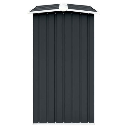 Garden Log Storage Shed 330x92x153 cm Anthracite