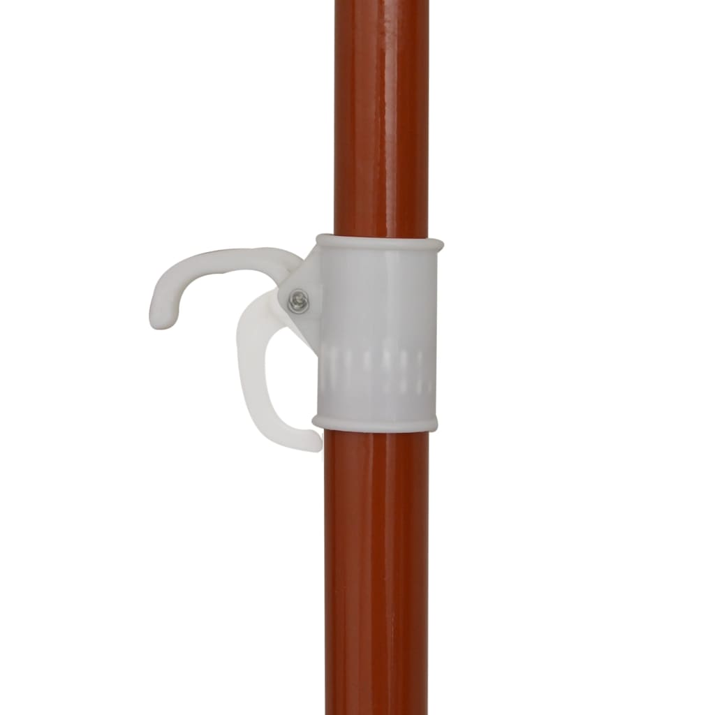 Garden Parasol | Sand | Polyester, Steel | Large | UV-resistant materials