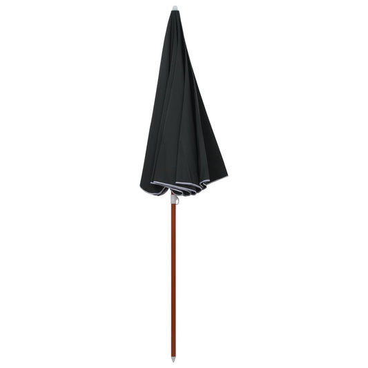 Garden Parasol | Anthracite | Polyester, Steel | Large