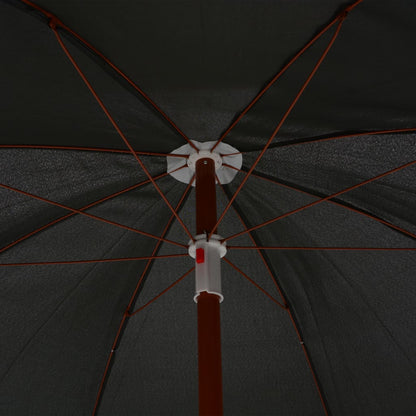 Garden Parasol | Anthracite | Polyester, Steel | Large
