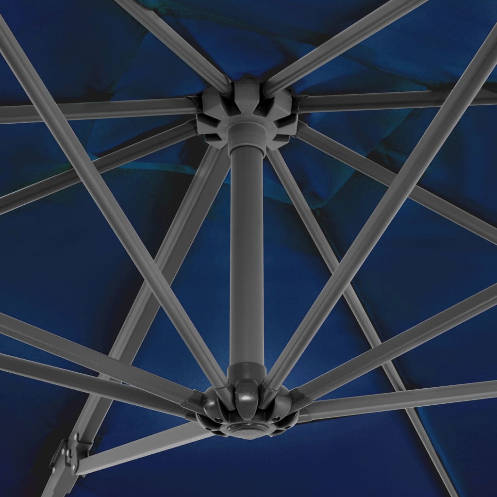 Cantilever Garden Parasol | Azure blue