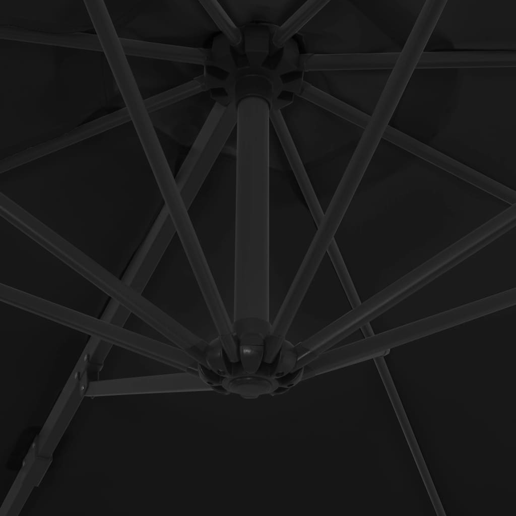 Cantilever Garden Parasol | Black