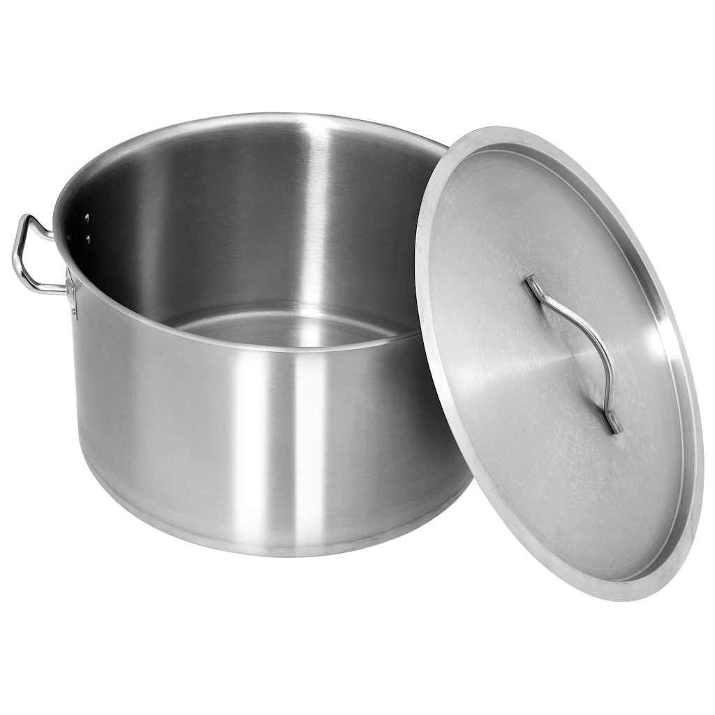 Stock Pot 44 L 45x28 cm Stainless Steel