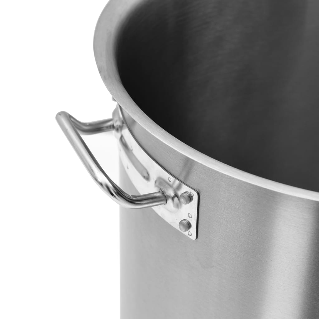 Stock Pot 44 L 45x28 cm Stainless Steel