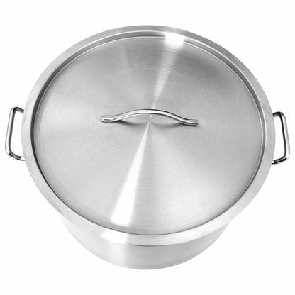 Stock Pot 44 L 45x28 cm Stainless Steel