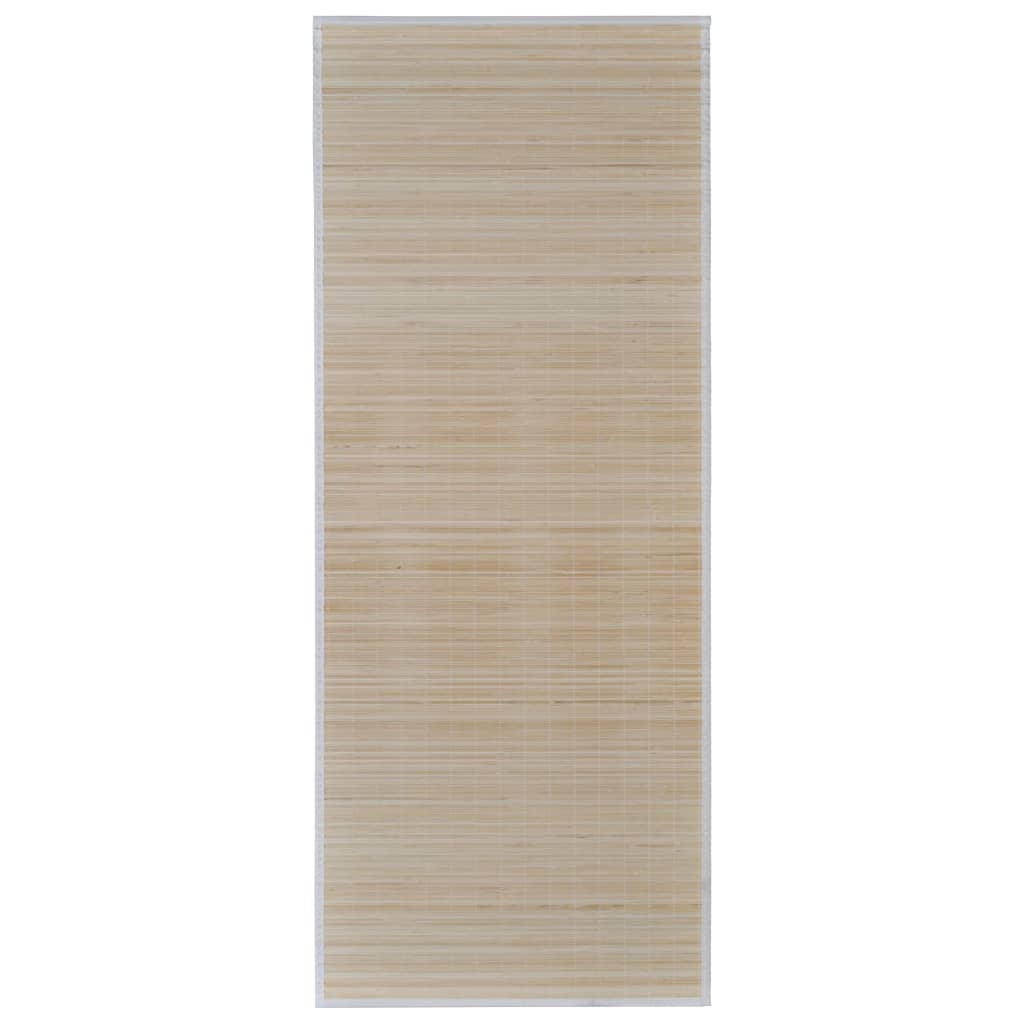 Rectangular Natural Bamboo Rugs 2 pcs 120x180 cm