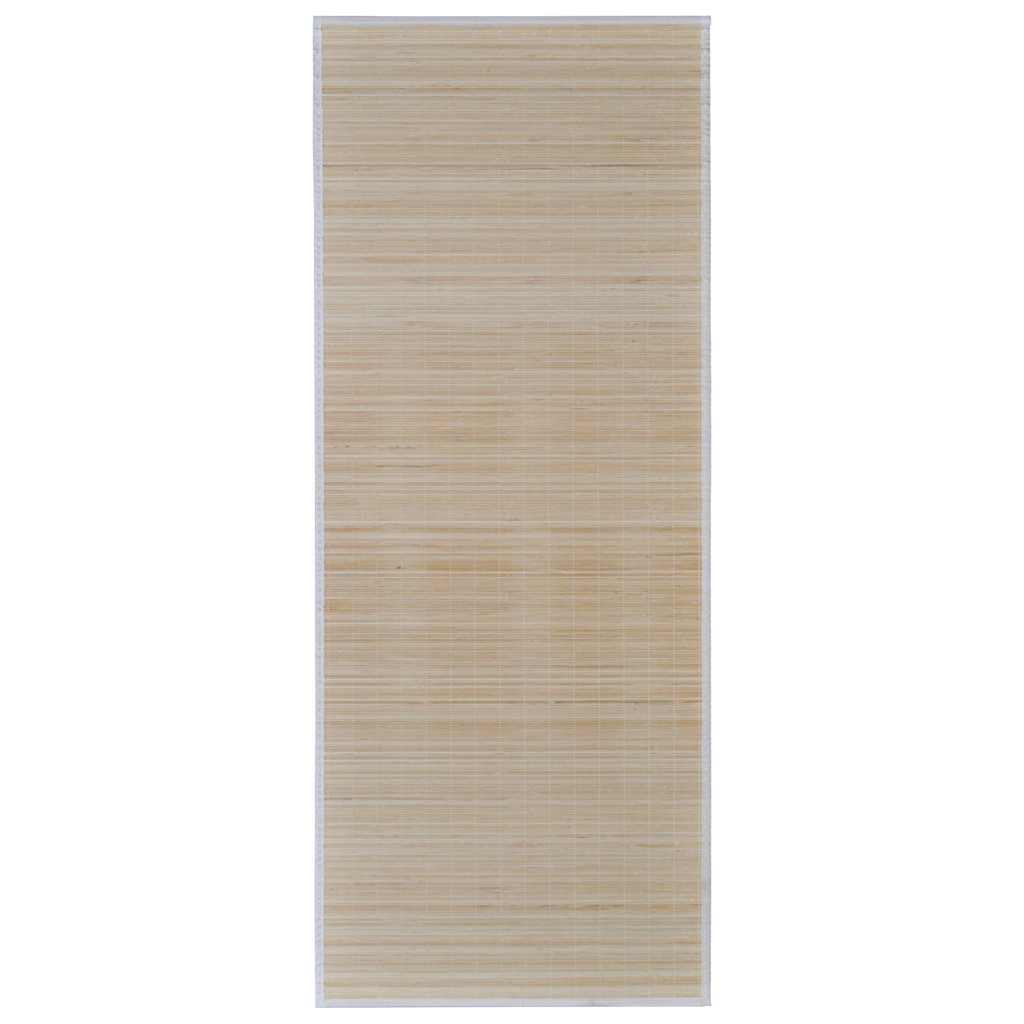 Rectangular Natural Bamboo Rugs 2 pcs 120x180 cm