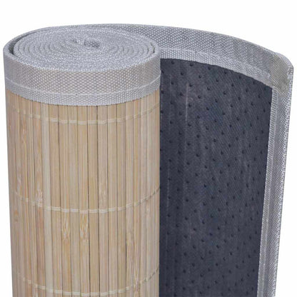 Rectangular Natural Bamboo Rugs 2 pcs 120x180 cm