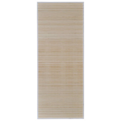 Rectangular Natural Bamboo Rugs 4 pcs 120x180 cm