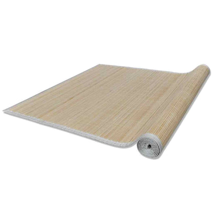 Rectangular Natural Bamboo Rugs 4 pcs 120x180 cm