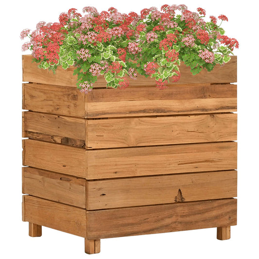 Raised Bed | Varies with each piece | Recycled teak wood, steel