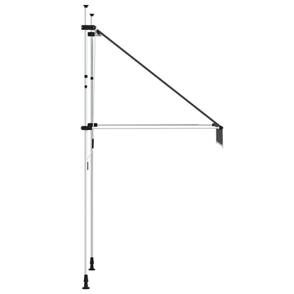 145832 vidaXL Manual Retractable Awning 100 cm Anthracite