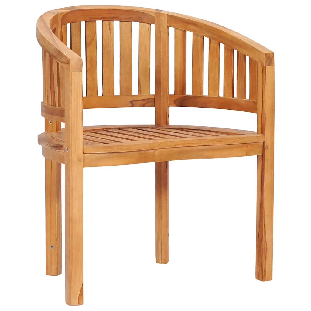 Garden Chair | Natural Teak | Solid Teak Wood | Medium |  Durable