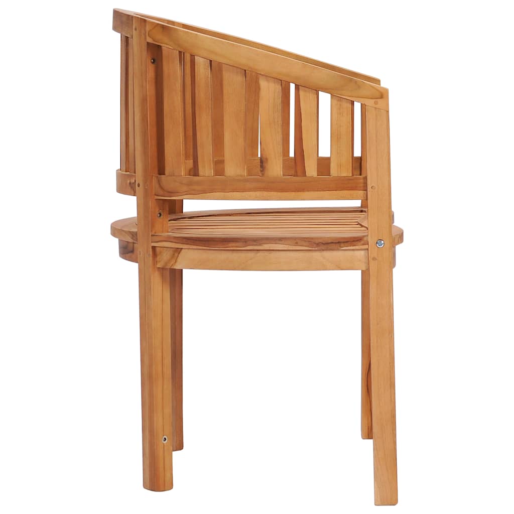 Garden Chair | Natural Teak | Solid Teak Wood | Medium |  Durable