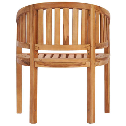 Garden Chair | Natural Teak | Solid Teak Wood | Medium |  Durable