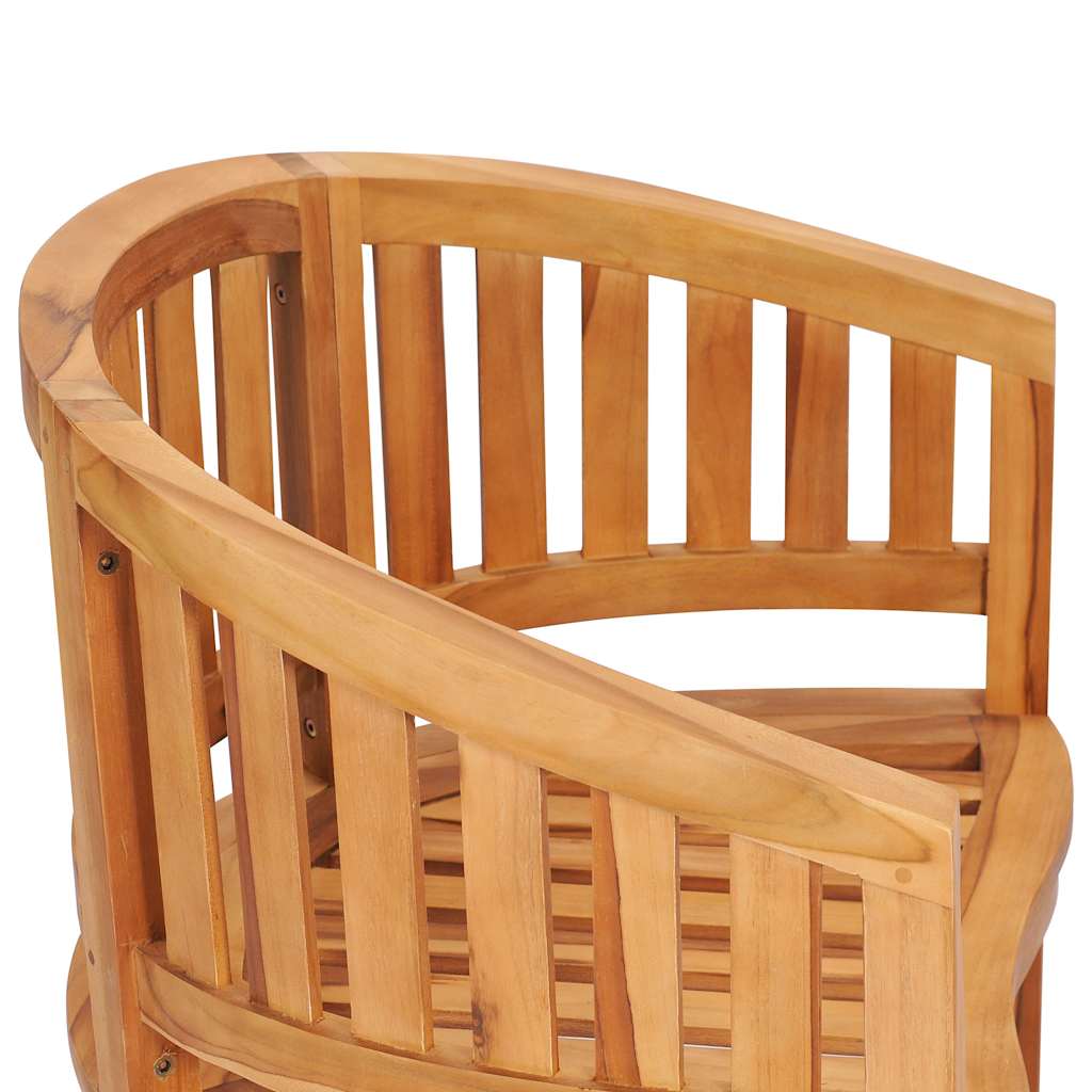 Garden Chair | Natural Teak | Solid Teak Wood | Medium |  Durable