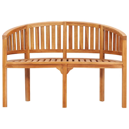 Garden Bench | Natural Teak | Strong Teak Wood | 120 cm long | Durable