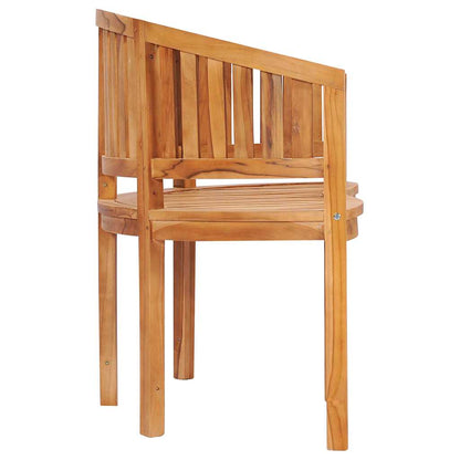 Garden Bench | Natural Teak | Strong Teak Wood | 120 cm long | Durable