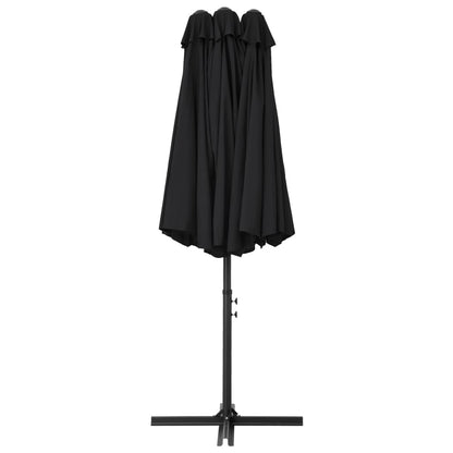 Parasol | Black | Polyester fabric, Aluminium pole and ribs | Extra Large