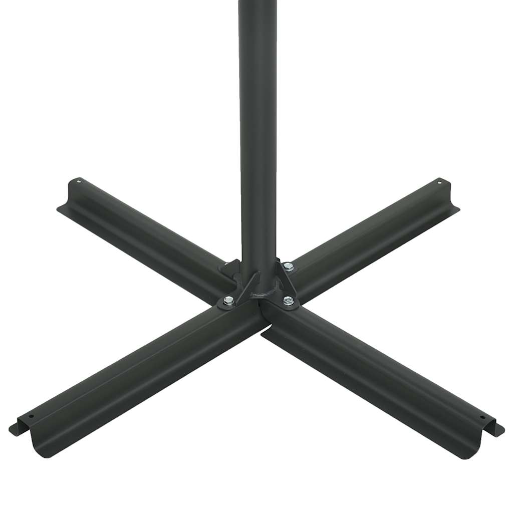 Parasol | Black | Polyester fabric, Aluminium pole and ribs | Extra Large